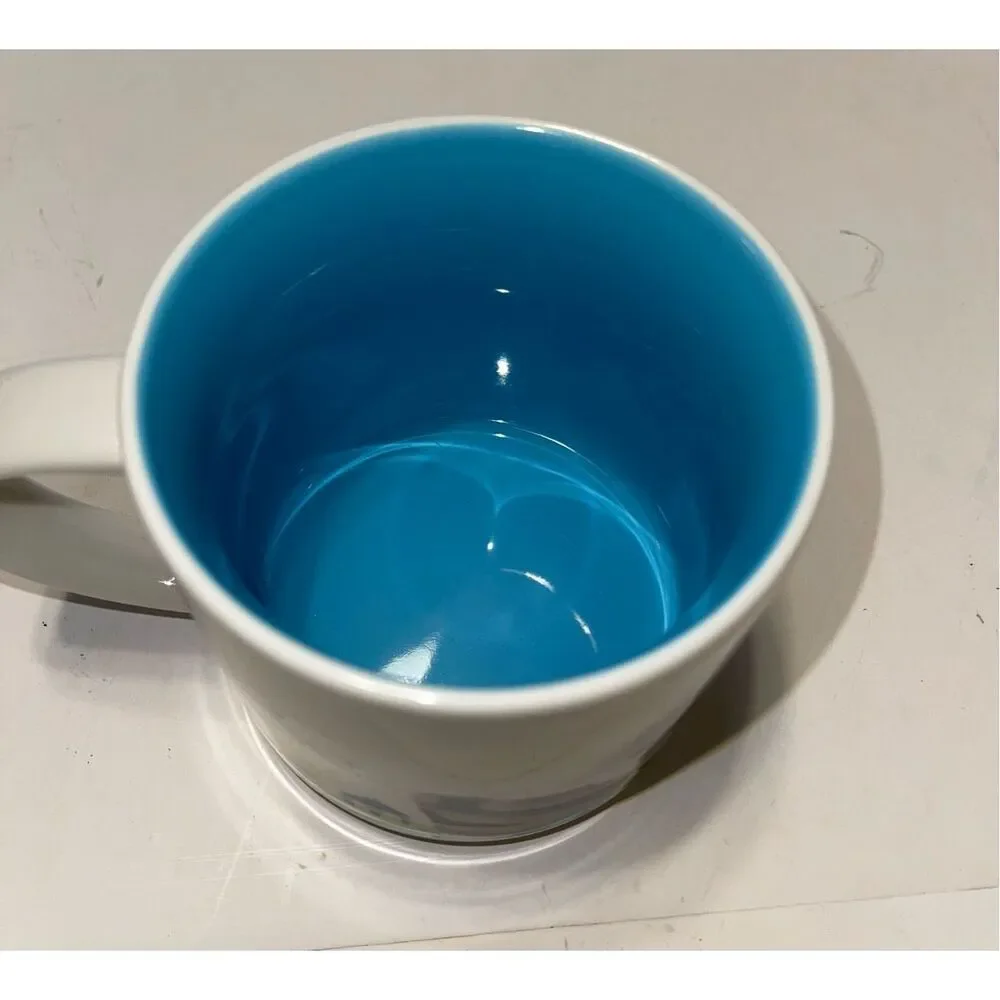 Starbucks Denver Coffee Mug 2015‎ You Are Here Fly Fishing Red Rock Amphitheater